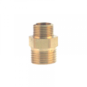 НИПЕЛ НАМАЛЕН МЕСИНГ M 1/2"x3/8" НИКЕЛИРАН