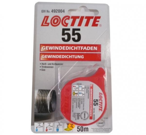 ТЕФЛОНОВ КОНЕЦ LOCTITE 55 50 М