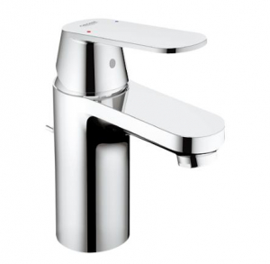 СМЕСИТЕЛ GROHE EUROSMART COSMOPOLITAN ЗА УМИВАЛНИК, ХРОМ (С ВЕНТИЛ И ВРЪЗКИ) 3.8Л/МИН