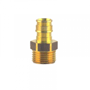 НИПЕЛ МЕСИНГ PEX Q&E М 16-1/2" М