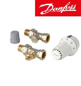 ПРАВ ТЕРМОСТАТИЧЕН К-КТ DANFOSS  1/2" РАДИАТОРЕН + СЕКРЕТЕН + ГЛАВА С О-ПРЪСТЕН/013G2229/