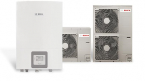 ТЕРМОПОМПА BOSCH COMPRESS 3000 AWS 14 KW, 220V С НАГРЕВАТЕЛ