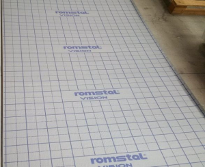 ТАКЕР ПЛОЧА С ОТПЕЧАТАН РАСТЕР VISION EPS 100, 10X1M, 25MM