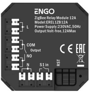 СМАРТ РЕЛЕ EREL1ZB12A ZIGBEE,12А